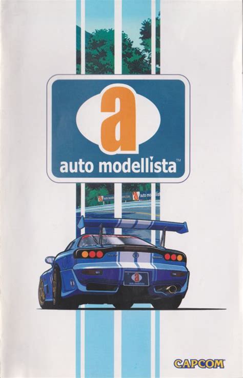 Auto Modellista Cover Or Packaging Material Mobygames