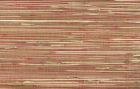 Grasscloth Red Beige Genuine Natural Wallpaper 8399 Roll Vintage