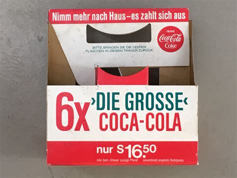 coca cola karton flaschenträger dudlerei