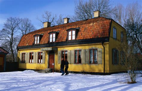 Skansen Stockholm Sweden Attractions Traditional Houses Open Air