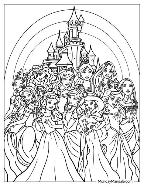 Slutty Disney Coloring Pages Sketch Coloring Page