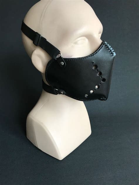 Handmade Motorcycle Mask Leather Mask Leather Face Mask Unique