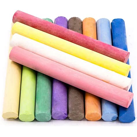 Colored Chalkboard Dustless Chalk And Non Toxic Menu Chalk 12 Count