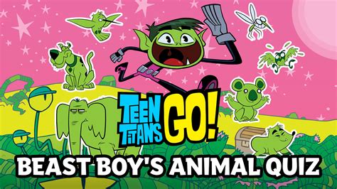 Beast Boys Animal Quiz Teen Titans Go Cartoon Network