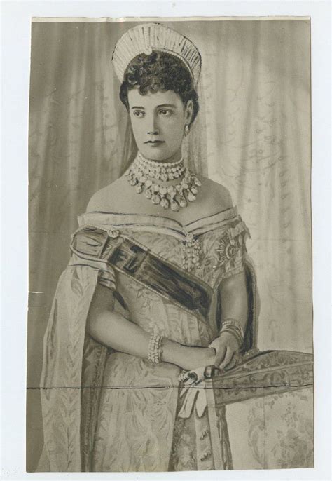 Vintage Photo Empress Maria Feodorovna Of Russia Collectibles