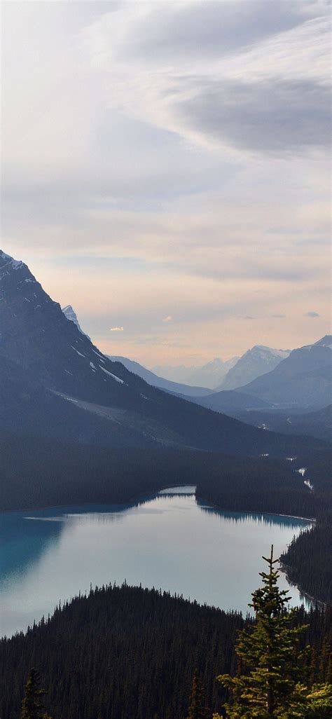 Apple Iphone Wallpaper Na95 Lake Mountain Sky Clear