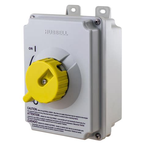 Hubbell Md30 Disconnect Switches Unfused Disconnect Safety Switch 30 A