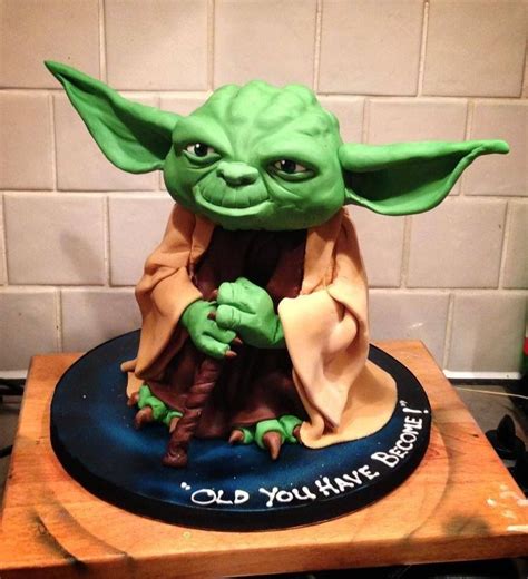 Yoda Amazing Birthday Cake Love Love Love X Star Wars Birthday