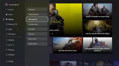 Xbox Series X Ui Preview Microsoft Store Revamped With Sleek New