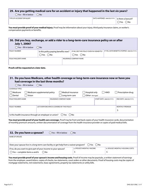 Form Dhs 3531 Eng Fill Out Sign Online And Download Fillable Pdf
