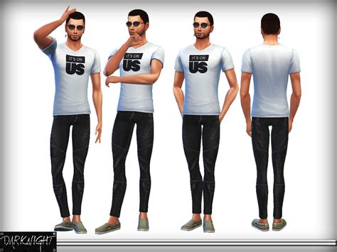Sims 4 Ccs The Best Leggings For Men By Darknightt