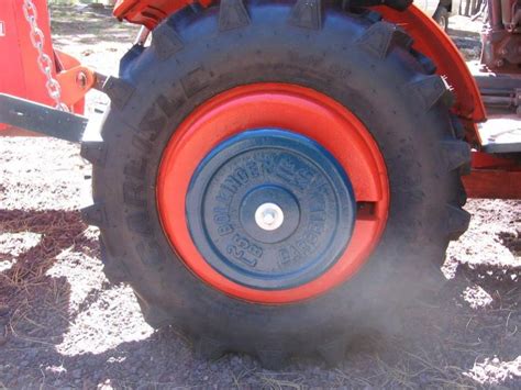 Rear Wheel Weights Orangetractortalks Everything Kubota