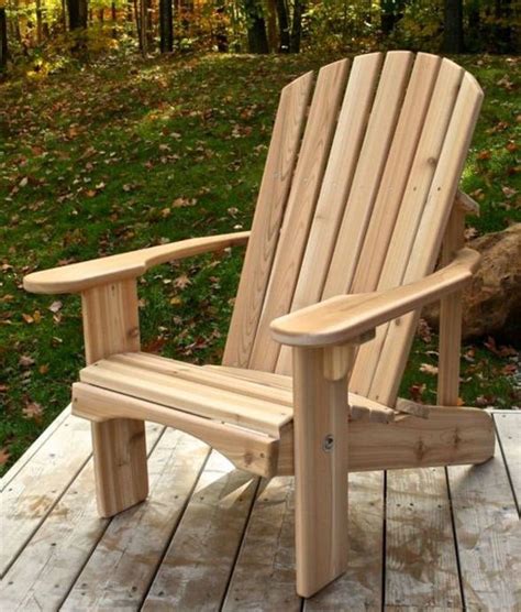 Classic Cedar Adirondack Chair Handmade By Ozark Mountain Etsy Wood