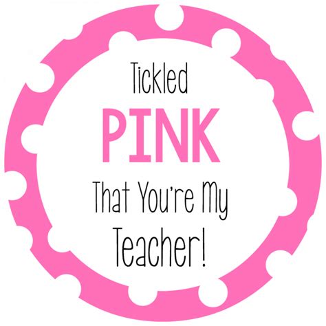 Cute Tickled Pink Teacher Ts Fun Squared