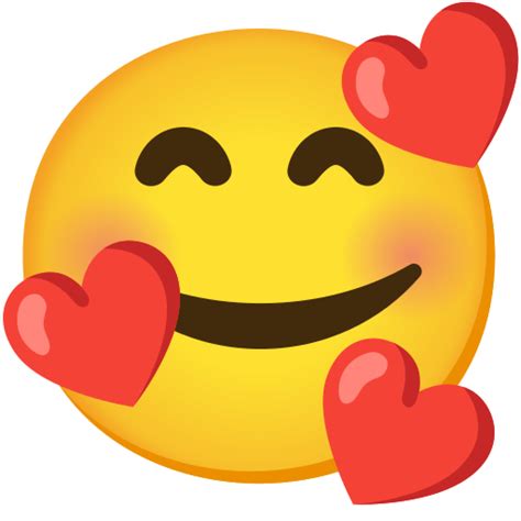 🥰 Smiling Face With Hearts Emoji Having A Crush Emoji