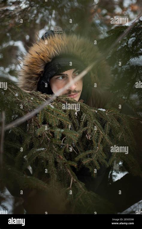 Portrait Photos Of A Man In Nature Stock Photo Alamy