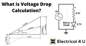 Voltage Drop Formula Example Calculation Electrical U