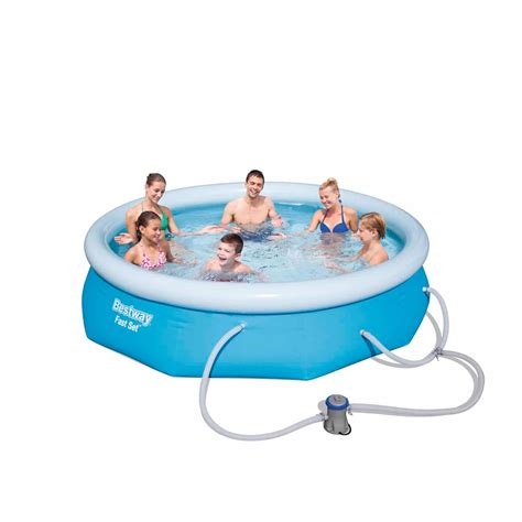 Bestway Fast Set Inflatable Swimming Pool 305m Mitre10