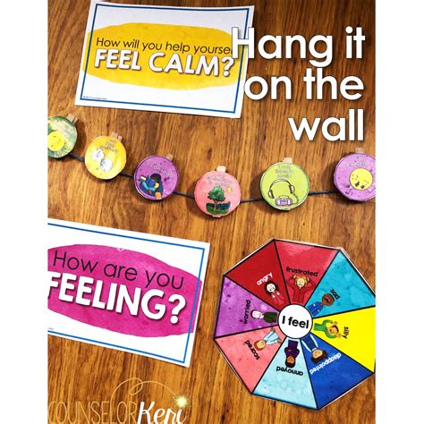 Calm Corner Clip Card Identify Feelings And Choose Calming Strategies
