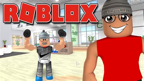 Roblox Godenot Na Academia Roblox Fitness Center Youtube