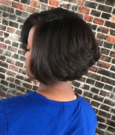 Showiest Bob Haircuts For Black Women Thick Hair Styles Short
