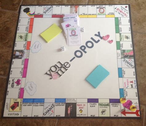 Monopoly Board Game Made For Boyfriend Creative Anniversary T