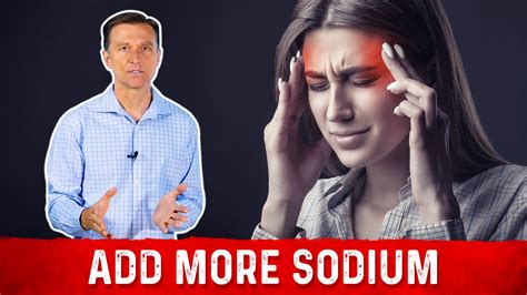 Use More Salt To Fix Migraines Healthy Keto Dr Berg