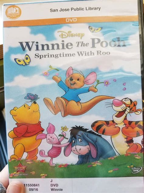 Winnie The Pooh Springtime With Roo Dvd By Mileymouse101 On Deviantart