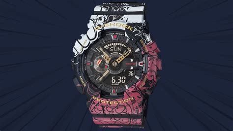 Complete with gold accents and jolly roger motif. Anime Merch: G-Shock x One Piece Collab Watch | The Pop ...