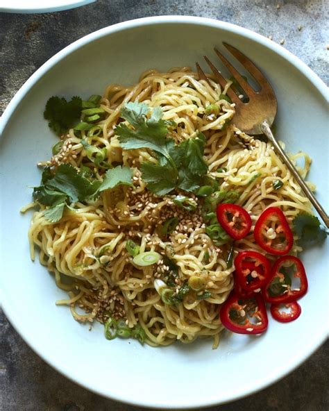Sesame Ginger Noodles Whats Gaby Cooking