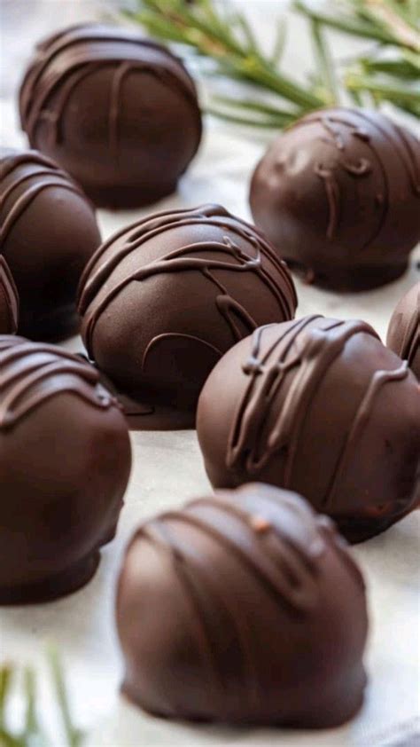 Chocolate Balls Truffle Recipe Chocolate Chocolate Dessert Recipes