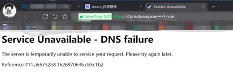 Steam Service Unavailable Dns Failure