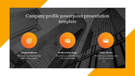 Company Profile Template Powerpoint