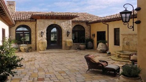 It is useful for planning house house, estimating the cost of the bills, allotting the finances, figuring out the deadline of the construction and. Courtyard Mediterranean Style House Plans Pool Hacienda ...