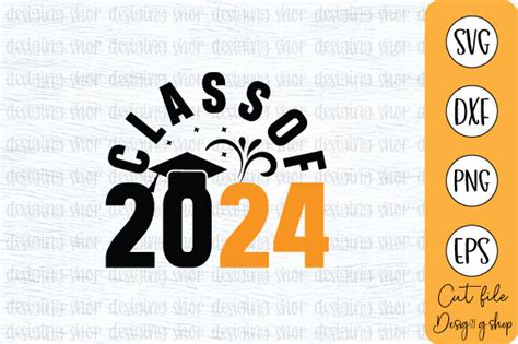 Class Of 2024 Svg T Shirt Graduation Svg Graphic By Digital Design Shop