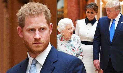 Donald Trump News Prince Harry ‘cold’ With President After Meghan Markle Jibe Uk