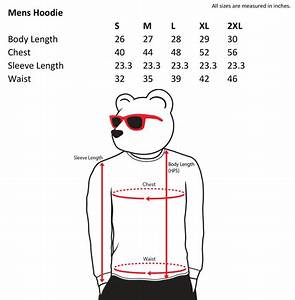 Mens Hoodie Size Chart Riot Society Clothing