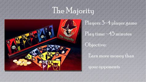 Card Game The Majority Rules Explanation Youtube