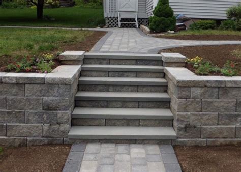 Image Result For Stone Retaining Wall Along Sidewalks Structural
