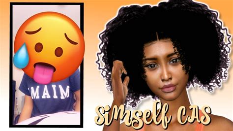 Simself Cas With Face Reveal The Sims 4 Youtube