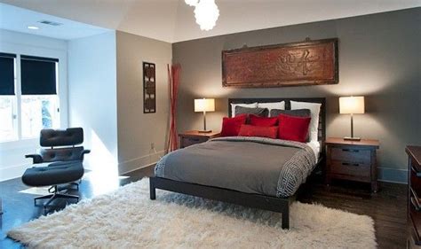 Polished Passion 19 Dashing Bedrooms In Red And Gray Red Bedroom