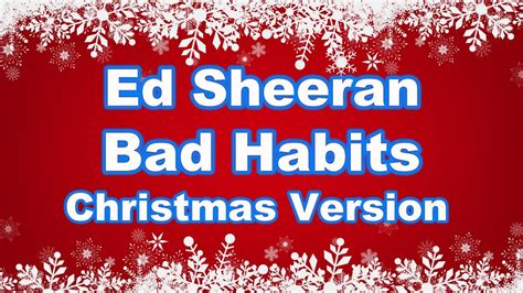 Blinky The Christmas Elf Ed Sheeran Bad Habits Christmas Parody