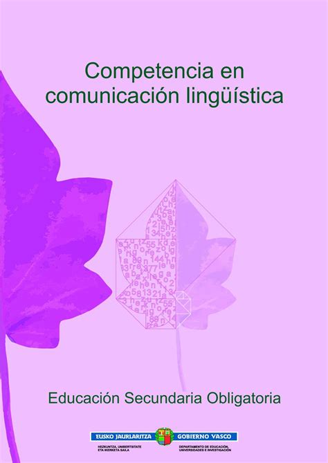 Calaméo Competencia En Comunicación Lingüística Orientaciones
