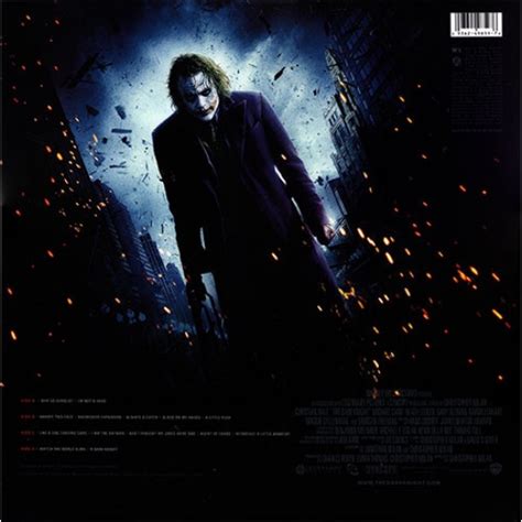 Batman The Dark Knight Soundtrack Plak 2 Lp
