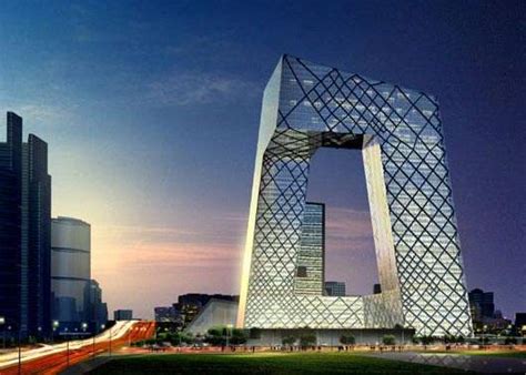 China Central Television Cctv Headquarters Beijing China Design