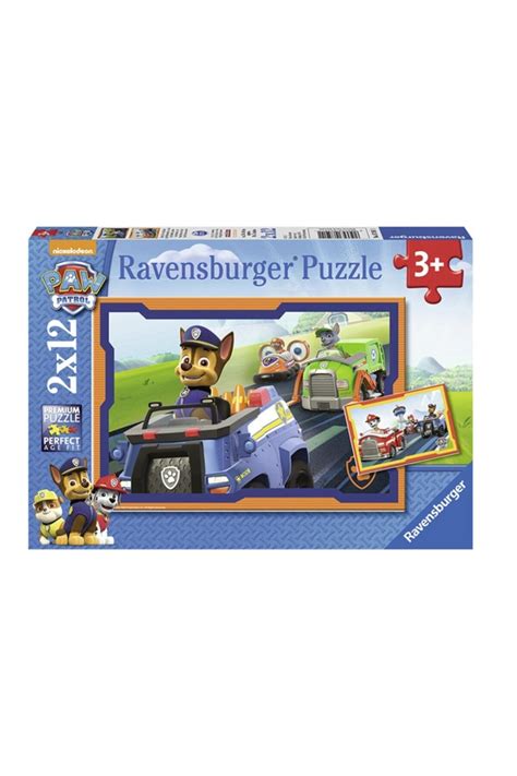 Ravensburger Marka 075911 Paw Patrol Im Einsatz 2x12 Parça Puzzle