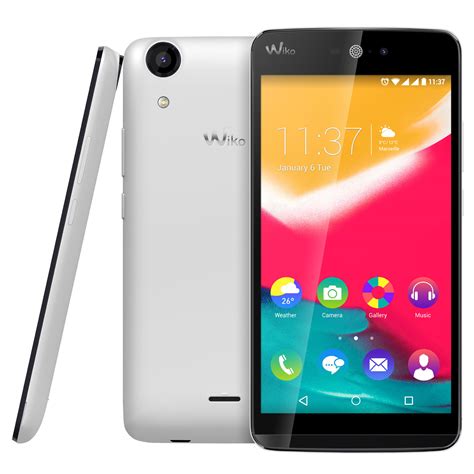 Wiko Rainbow Jam 4g Blanc Mobile And Smartphone Wiko Sur Ldlc