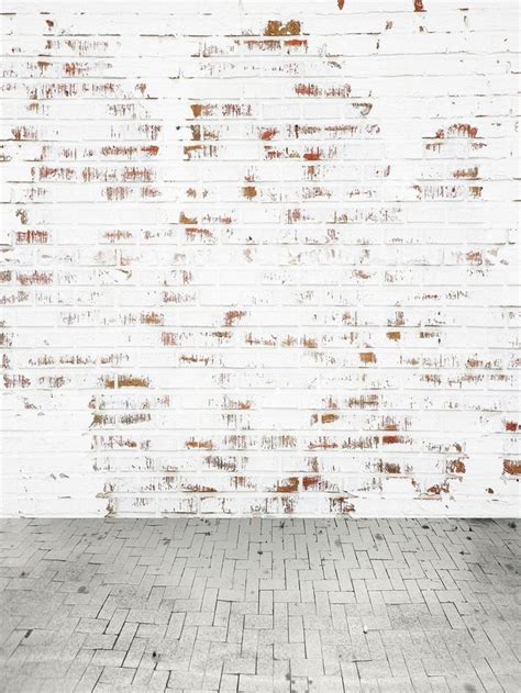 Brick Wall Backdrop White Backdrop Grung Background White Wall S 2968