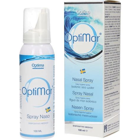 Optimar Spray Naso 100 Ml Optima Naturals VitalAbo Shop Online Italia