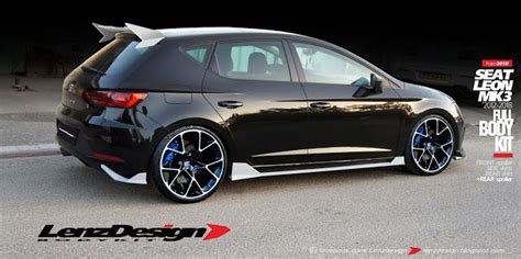 Seat Leon Mk3 5f Lenzdesign Bodykit And Spoilers 2012 2013 2014 2015 2016